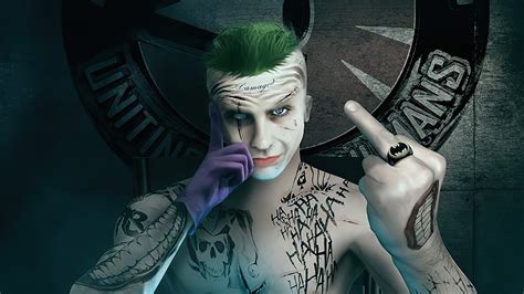 Joker Jared Leto Damaged 4k Wallpaper,HD Superheroes Wallpapers,4k ...