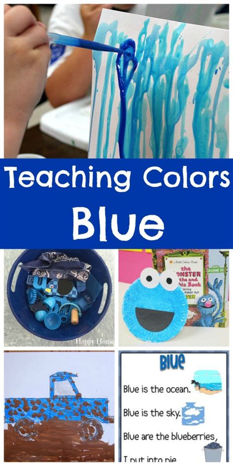 Teaching Colors - Blue - Happy Home Fairy