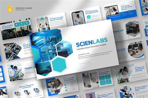 Science Lab Google Slides Template Graphic by fluff.designstudio ...