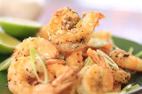 Salt and Pepper Prawns | Sugar Salt Magic