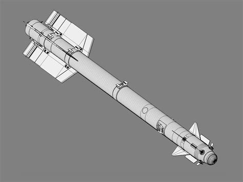 R-73L missile. 3D Model $75 - .fbx .3ds .obj .max - Free3D