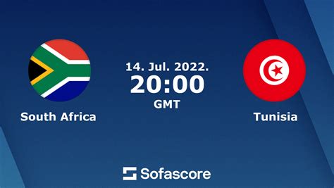 South Africa vs Tunisia live score, H2H and lineups | Sofascore