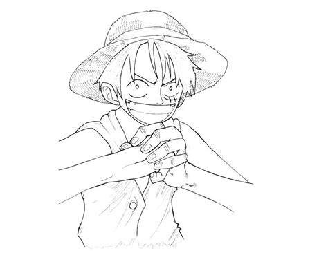 One Piece Luffy Coloring Pages Coloring Pages