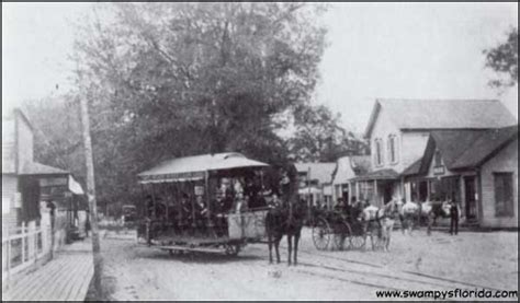 Swampy’s Historic Florida PHotos: Fort Meade Street Car Line, 1895 ...