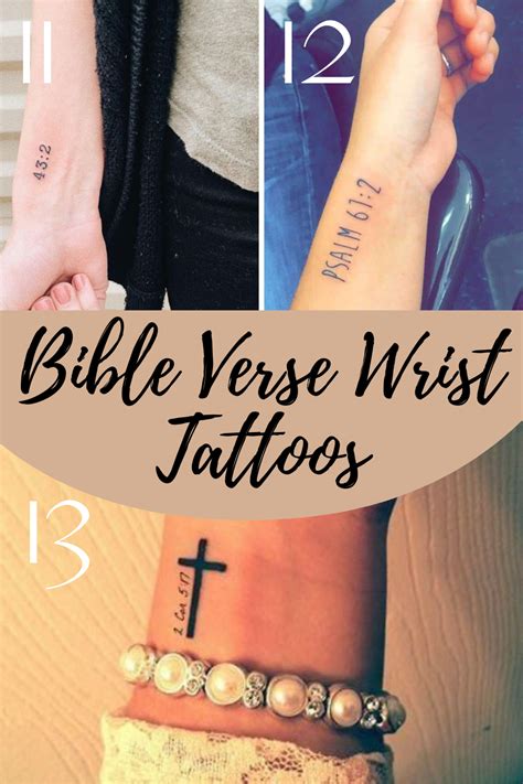 Inspirational Bible Verse Tattoos + Ideas - TattooGlee | Verse tattoos ...