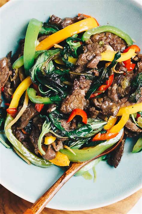 Paleo Thai Basil Beef Stir Fry (Pad Gra Prow - Whole30, Keto) | I Heart ...