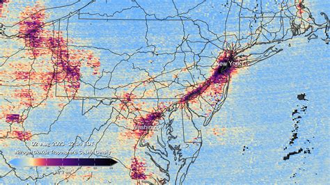 NASA reveals first images of US air quality and pollution