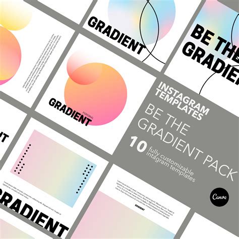 Be the Gradient - Canva Template - FilterGrade