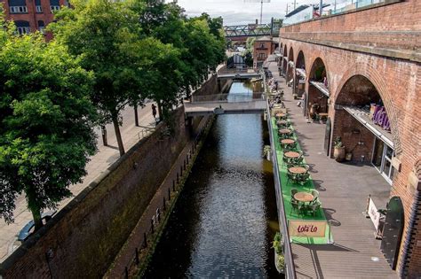 The canal at Deansgate in Manchester. | Manchester england, Canal ...