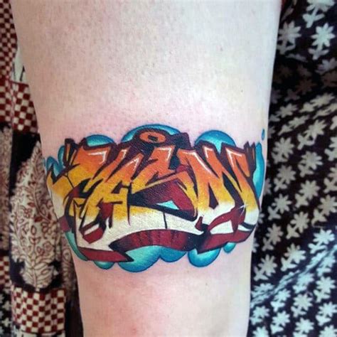 80 Graffiti Tattoos For Men - Inked Street Art Designs