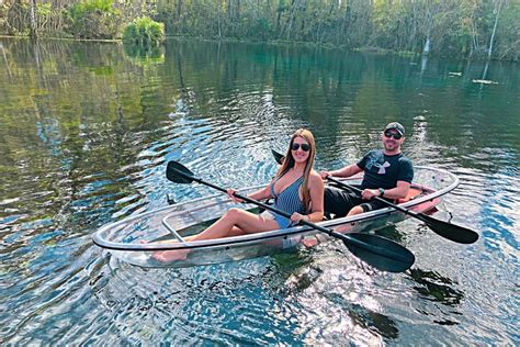 Clear Kayak Adventures through Silver Springs - Orlando Parks