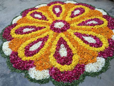 Flower Design Rangoli Images – Idalias Salon