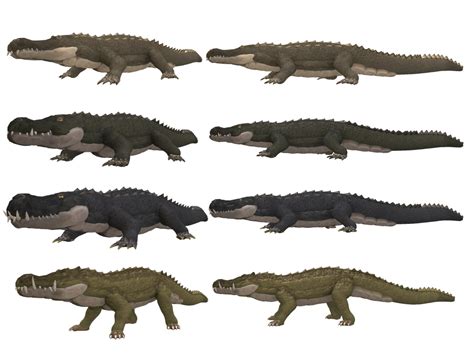 Prehistoric crocodiles (Download) by darckjack222 on DeviantArt