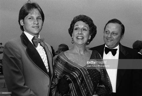 Actress Jean Stapleton (1923-2013) with son John Putch and husband ...