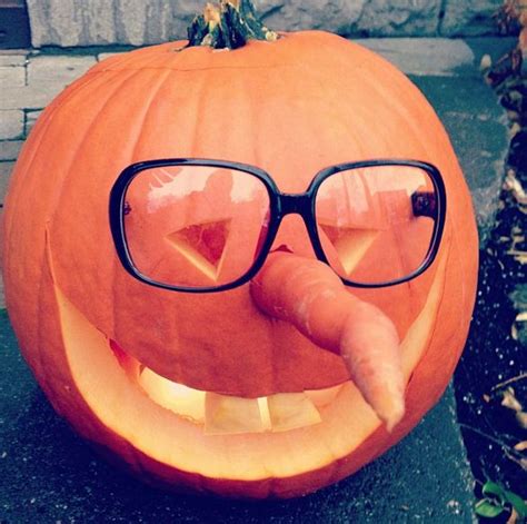 Halloween-pumpkin-with-a-funny-face Halloween-pumpkin-with-a-funny-face