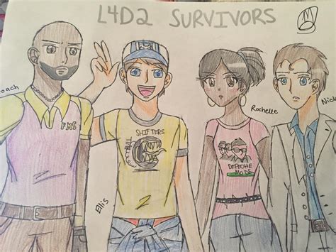 L4D2 Anime Fanart by BrokenSoul17 on DeviantArt