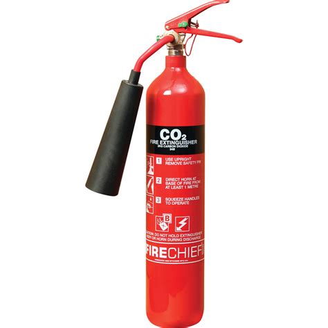 Firechief Carbon Dioxide Fire Extinguisher 2kg Rating 34B