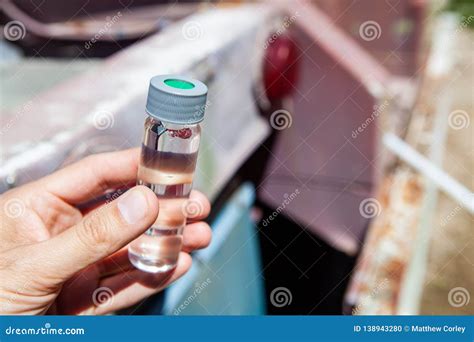 Sample Vial Filled With Water Stock Photography | CartoonDealer.com ...