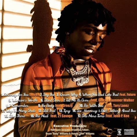 Jacquees Reveals Tracklist for New Album 'Sincerely For You' Ft. Future ...