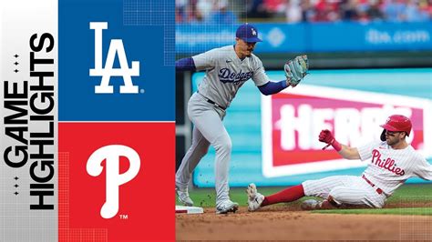 Dodgers vs. Phillies Game Highlights (6/9/23) | MLB Highlights - YouTube