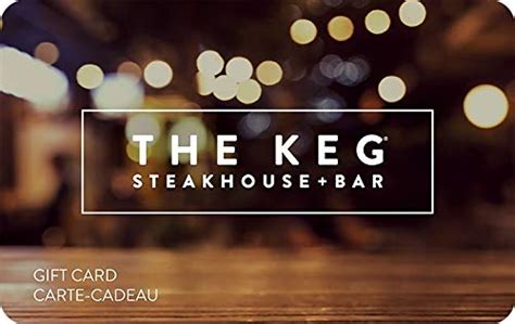 Amazon.ca: The Keg Steakhouse eGift Card - Standard: Gift Cards