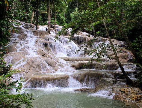 Dunn's River Falls, Ocho Rios, Jamaica #OneLoveJa | Jamaica waterfalls ...