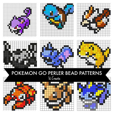 small mini perler beads pokemon - famouspaintingsinthewhitehouse