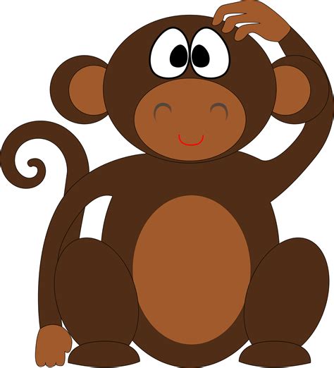 Cartoon Monkey Pictures : Monkey Cartoon Vector Cute | Bodenewasurk