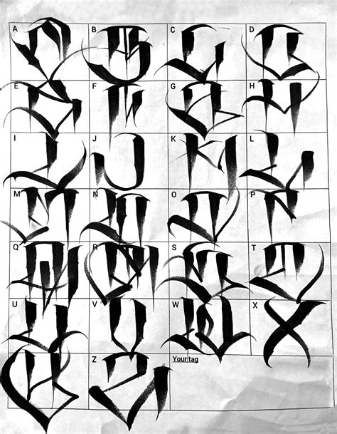 Graffiti Lettering Fonts Lettering Alphabet Fonts Lettering Alphabet ...