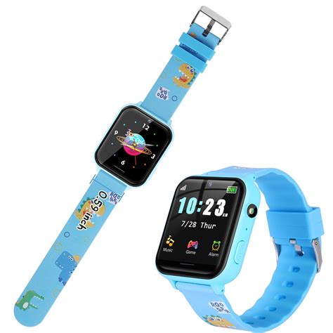 2021 New Kids Smart Watches with 10 Games Phone Call for Boys Girls ...