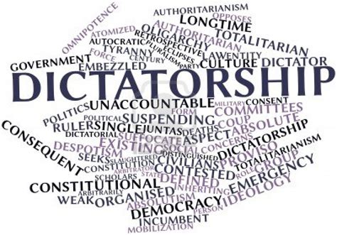 dictatorship - définition - What is