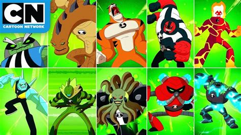 Ben 10 Cartoon Network All Aliens | Images and Photos finder