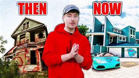 5 YouTubers Houses Then And Now! (MrBeast, Jelly, Unspeakable, DanTDM ...