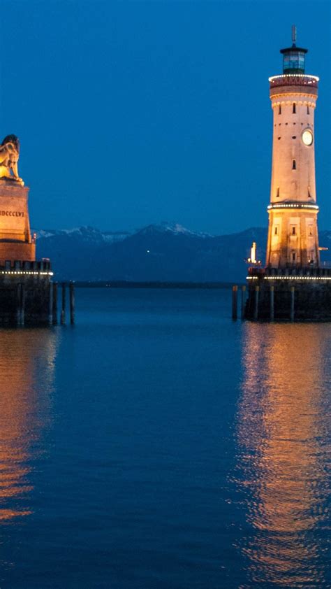 Lindau Lighthouse - Germany - backiee