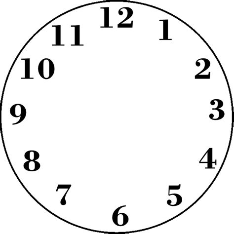 Clock face Measurement Time Clip art - clock without hands png download ...