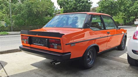 Orange crush: Fiat 131 Racing - PetrolBlog