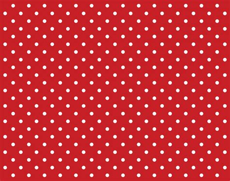 Red And White Polka Dots Template