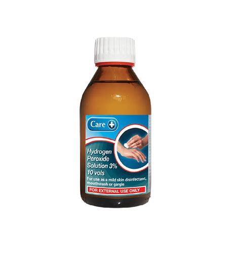 Care Hydrogen Peroxide Solution 6% 20 Vols - 200ml - Medicine Marketplace