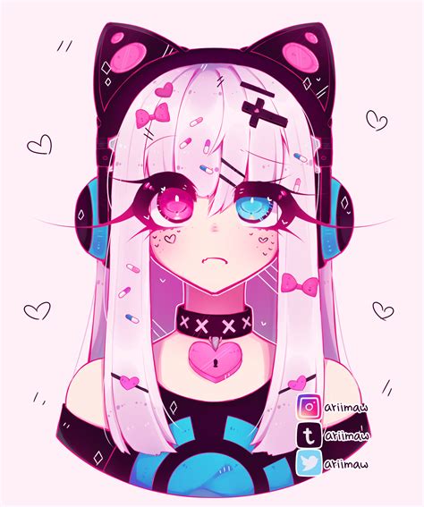 My persona Arii uwu #ariimawart #owncharacter #cutedesign # ...