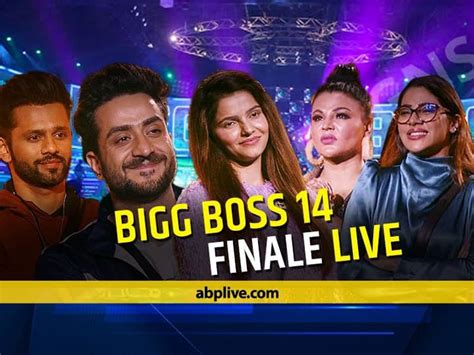 Bigg Boss 14 Finale Winner Live Updates Rubina dilaik rahul Vaidya ...