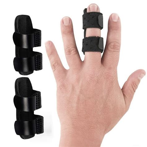 MSHUN Finger Splint, Universal Trigger Finger Splint, Finger Brace for ...