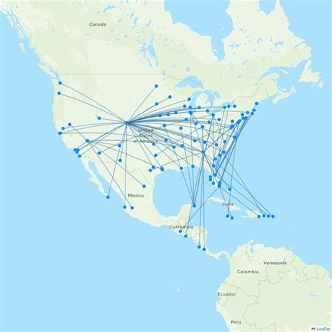 Frontier Airlines routes 2024 – map with all flights - Flight Routes