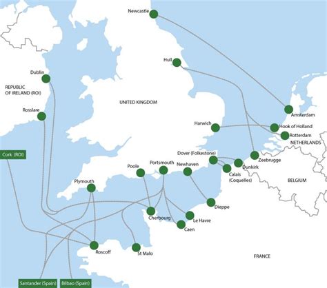 hinzufügen Schwanken Zusammenbruch ferry routes map gesponsert Kuh ...