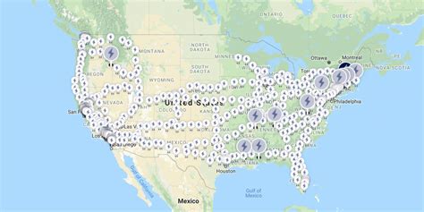 Electrify America unveils map of planned charging stations for its ...