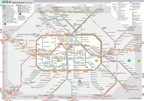 Berlin s-bahn map - S-bahn-Karte (Deutschland)