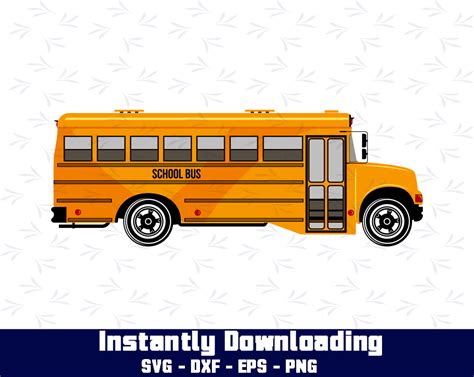 School bus SVG Cut Files - vector svg format