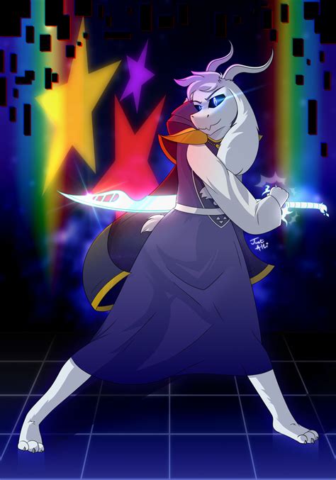 Asriel Dreemurr god of hyperdeath by JustAlti on DeviantArt