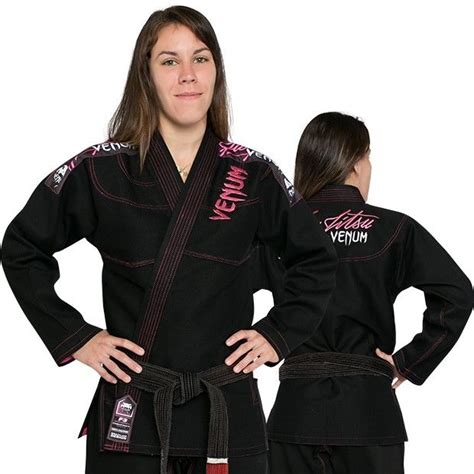 Venum Challenger 2.0 Women BJJ Gi - Black / Pink | Bjj women, Jiu jitsu ...