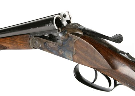 Auction Alert: a 28 gauge Merkel side-by-side shotgun... | Dogs and Doubles