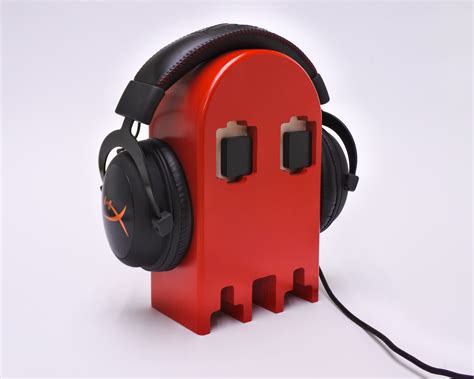 Headphone Stand Wooden Retro Game Ghost Gamer Gift - Etsy | Headphone ...